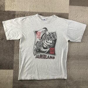 VTG Jam For The Lamb‎ Jesus Christian Guitar Rock Band Single Stitch T-Shirt L